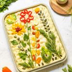 Focaccia Garden Art (8-12 ans)