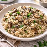 Midi Express – Risotto aux champignons : maîtrisez l’onctuosité parfaite